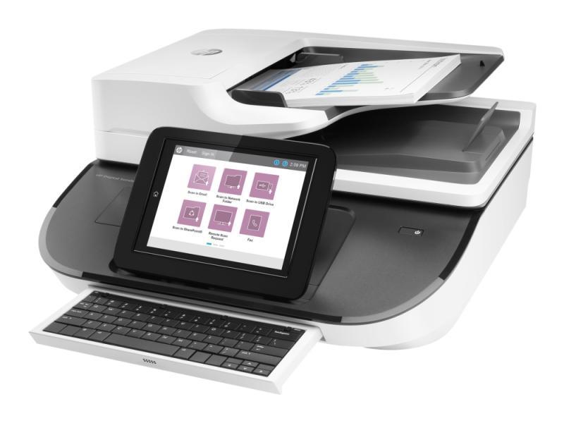 Hp Digital Sender Flow 8500Fn2 - Dokumentscanner - Lad: Ccd / Adf: Cis - Duplex - 216 X 864 Mm - 600 Dpi X 600 Dpi - Op Til 92 Ppm (Mono) / Op Til 92