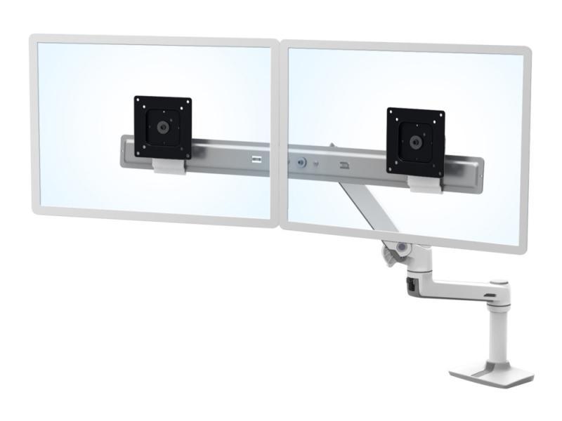 Ergotron Lx Desk Dual Direct Arm - Monteringspakke Til Skrivebord
