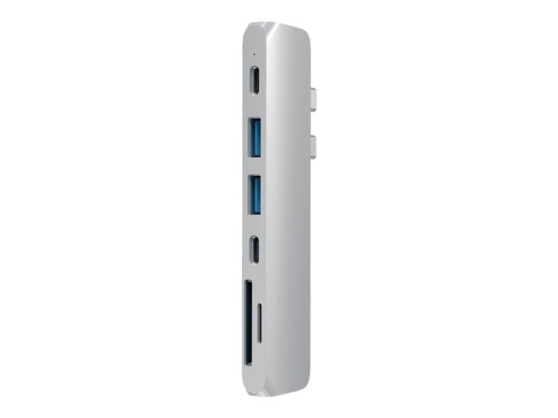 Satechi Aluminum Type-C Pro Hub Adapter - Dockingstation - Usb-C / Thunderbolt 3 - Hdmi