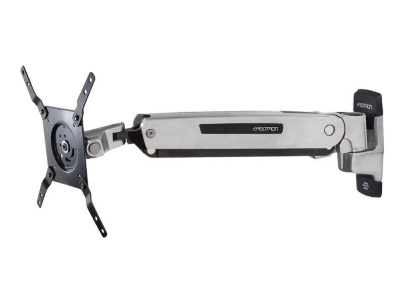 Ergotron Interactive Arm Ld - Monteringssæt (Drejelig Arm, Vesa Adapter, Vægmonteringsbøjle) - Patented Constant Force Technology - For Lcd Display -
