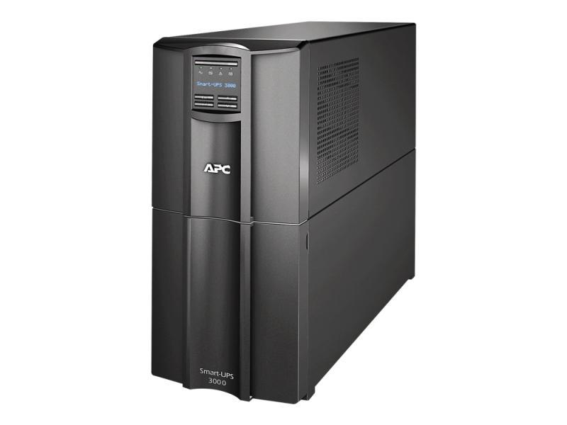 Apc Smart-Ups Smt3000ic - Ups - Ac 220/230/240 V - 2700 Watt - 3000 Va - Rs-232, Usb - Output-Stikforbindelser: 9 - Sort - Med Apc Smartconnect