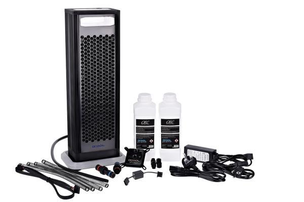 Alphacool 11026 Alt-I-En Væskekøler - Sort Tilbud!