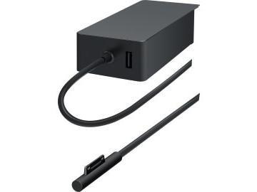 Microsoft - Strømforsyningsadapter - 65 Watt - Sort - Kommerciel - For Surface Laptop, Pro (Midt 2017)
