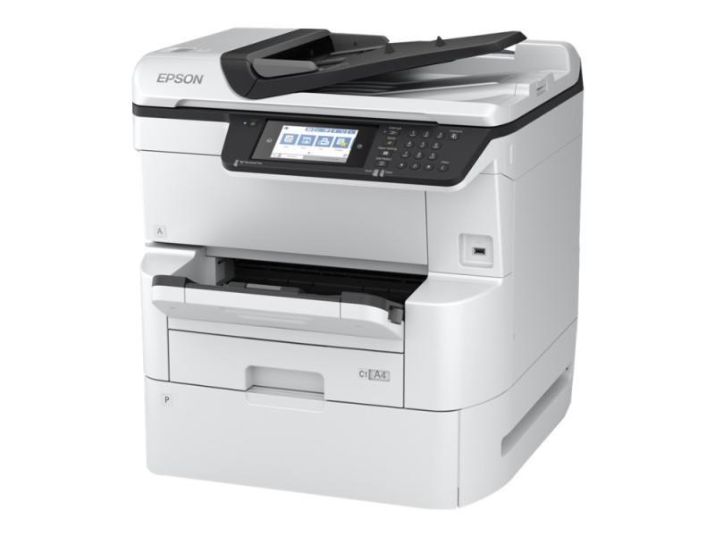 Epson Workforce Pro Wf-C878rdwf - Multifunktionsprinter - Farve - Blækprinter - A3 (297 X 420 Mm) (Original) - A3 (Medie) - Op Til 22 Spm (Kopiering)