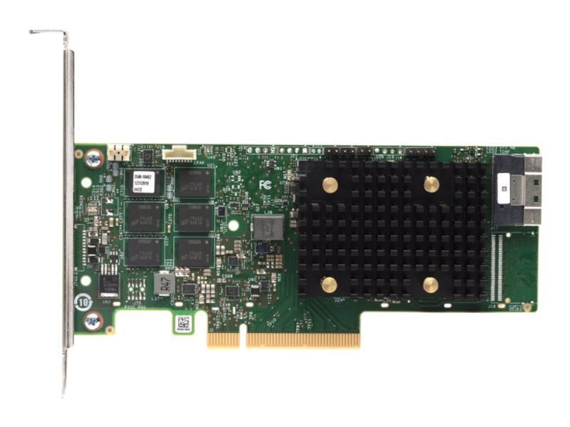Lenovo Thinksystem 940-8I - Styreenhed Til Lagring (Raid) - 8 Kanal - Sata / Sas 12Gb/S - Lavprofil - Raid Raid 0, 1, 5, 6, 10, 50, Jbod, 60 - Pcie 4