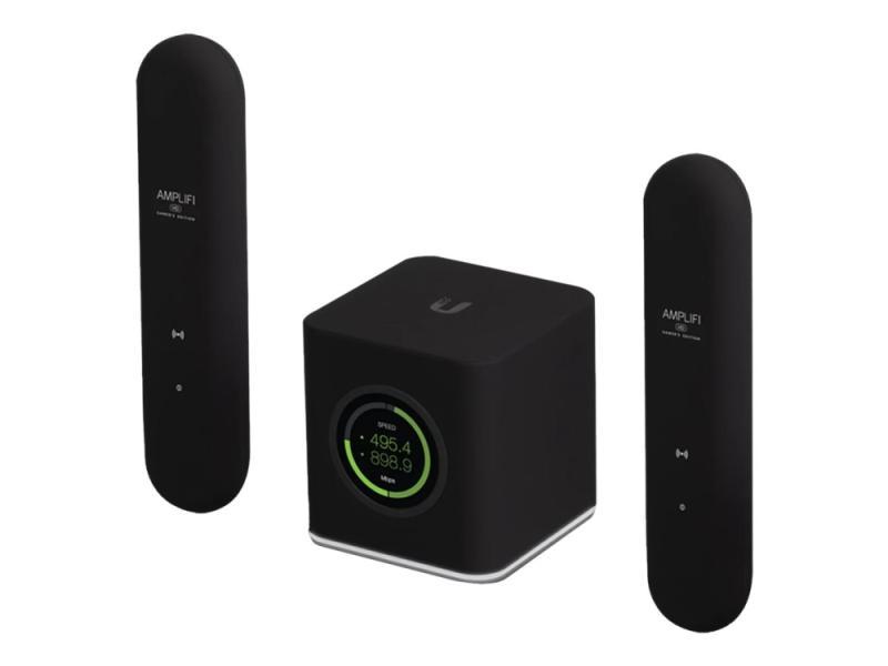 Ubiquiti Amplifi Afi-G - Gamer's Edition - - Wi-Fi-System - (Router, 2 Extendere) - Op Til 20.000 Sq.Ft - Mesh - 1Gbe - Wi-Fi 5 - Dual Band