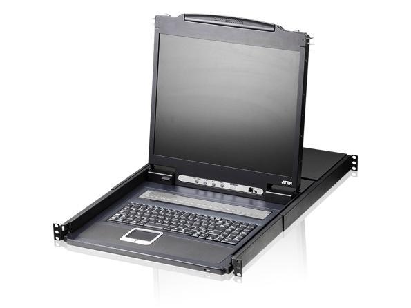 8-Port 19" Lcd Kvm Switch (Usb - Ps/2 Vga)
