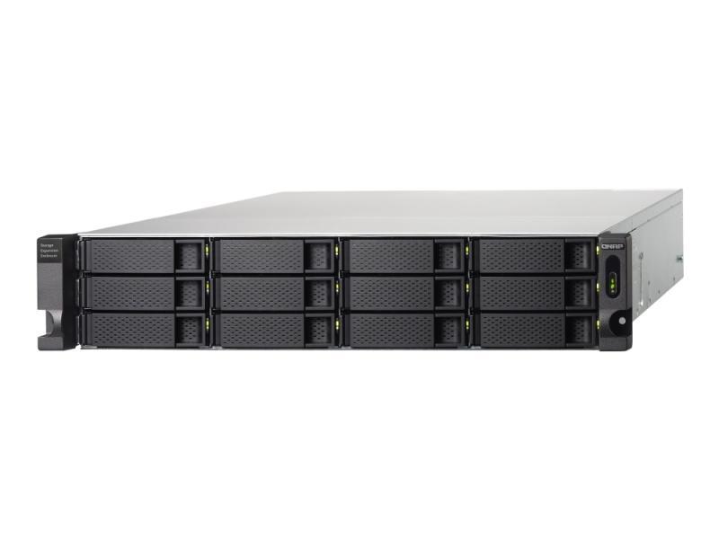 Qnap Tl-R1200c-Rp - Harddisk-Array - 12 Bays (Sata-600) - Usb 3.2 Gen 2 (Ekstern) - Rackversion - 2U