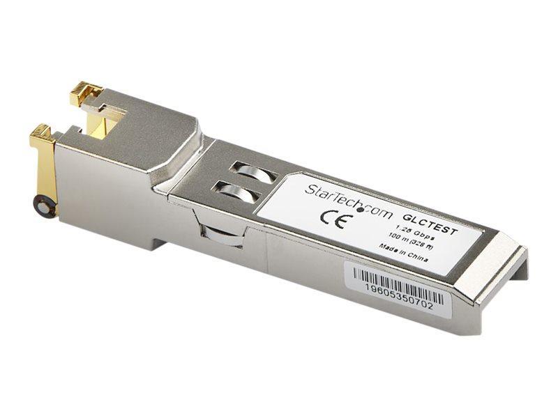 Startech.Com Cisco Glc-Te Compatible Module, 1000Base-T Copper Industrial Gigabit Ethernet Transceiver, Sfp To Rj45 Cat6/Cat5e 100M Extended Temp, Ci