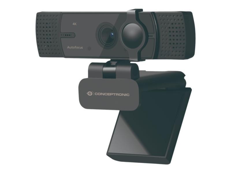 Conceptronic Webcam Amdis 4K Ultra-Hd Af-Wa Web+2 Microph.Sw