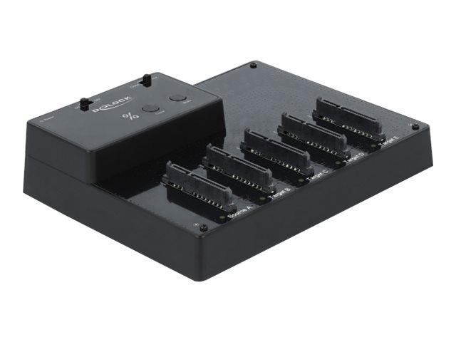 Delock USB 3.0 Docking- og Kloningsstation til 5 HDD/SSD