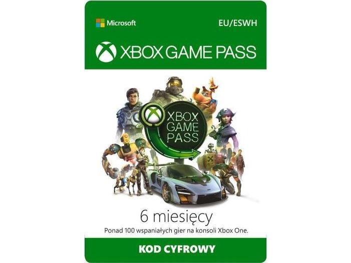 Microsoft Xbox Gamepass 6M Dig/Por