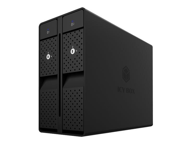 Icybox USB Type-C 2x3,5" SATA-III RAID Dockingstation
