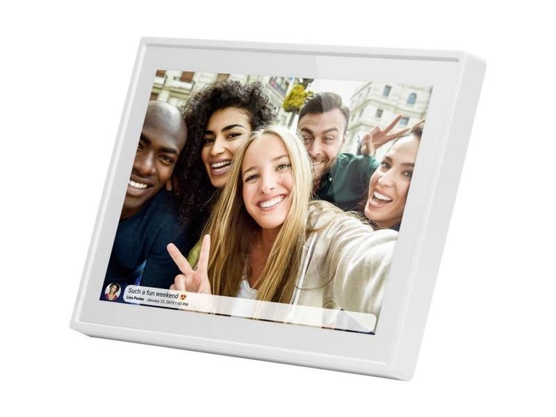Braun Phototechnik Digiframe 1019 Wifi Hvid Digital Foto Amager 25,7 Cm 10,1 Tommer Eek: C (A - G) 1280 X 800 Pixels 16 Gb Hvid