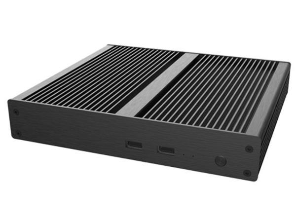 Akasa Plato Ne - Stativ - Server - Sort - Aluminium - 1U - Hdd - Strøm (A-Nuc59-M1b)