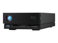 Lacie 1Big Dock Ssd Pro Sthw2000800 - Harddisk-Array - 2 Tb - 1 Bays - Ssd 2 Tb X 1 - Usb 3.1, Thunderbolt 3 (Ekstern) - Med 5 Års Rescue Data Recove