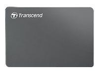Transcend Storejet 25C3 - Harddisk - 1 Tb - Ekstern (Bærbar) - 2.5" - Usb 3.0 - Jerngrå