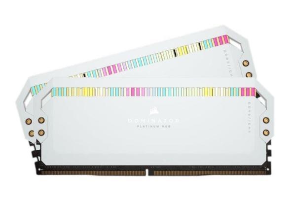 Corsair Dominator Platinum RGB DDR5 32GB RAM Sæt - Hvid