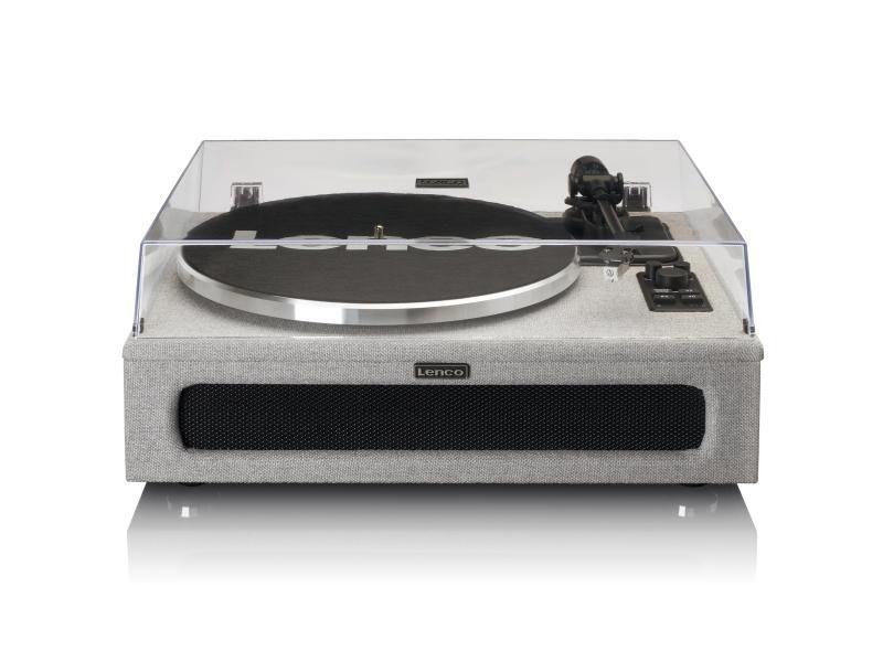 Lenco Ls-440Gy, Bæltedrevet Pladespiller, Automatisk, Grå, Aluminium, 33,45 Rpm, Knapper