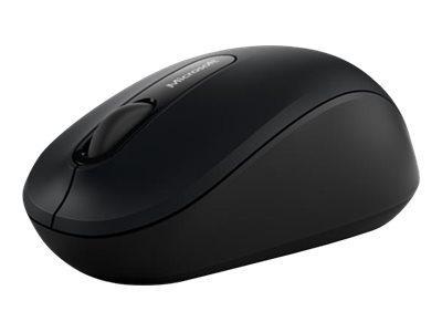Microsoft Bluetooth Mobile Mouse 3600 - Mus - Højre- Og Venstrehåndet - Optisk - 3 Knapper - Trådløs - Bluetooth 4.0 - Sort
