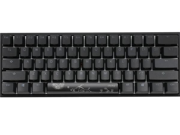 Ducky Mecha Mini, Mini, Ledningsført, Usb, Mekanisk, Rgb Led, Sort