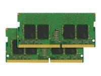 Crucial - Ddr4 - Sæt - 32 Gb: 2 X 16 Gb - So Dimm 260-Pin - 2400 Mhz / Pc4-19200 - Cl17 - 1.2 V - Ikke Bufferet - Ikke-Ecc