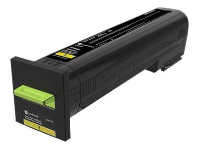 Lexmark - Gul - Original - Tonerpatron Lccp, Lrp, Lexmark Corporate - For Lexmark Cs820, Cx820, Cx825, Cx860