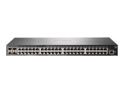 Hpe Aruba 2930F 48G 4Sfp+ - Switch - L3 - Administreret - 48 X 10/100/1000 + 4 X 1 Gigabit / 10 Gigabit Sfp+ (Uplink) - Monterbar På Stativ