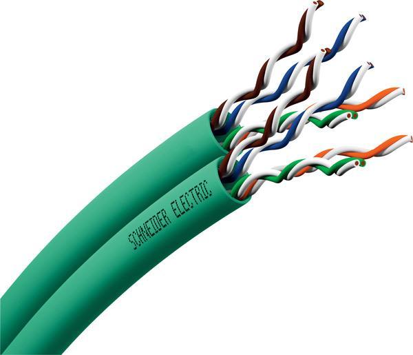 Actassi Kab Cat5e U/Utp 2X4p - 500M Dca Grøn - (500 Meter)