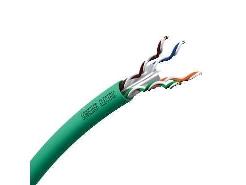 Actassi Uskærmet Cat 6 Datakabel 500M - Grøn, Separationsklasse B