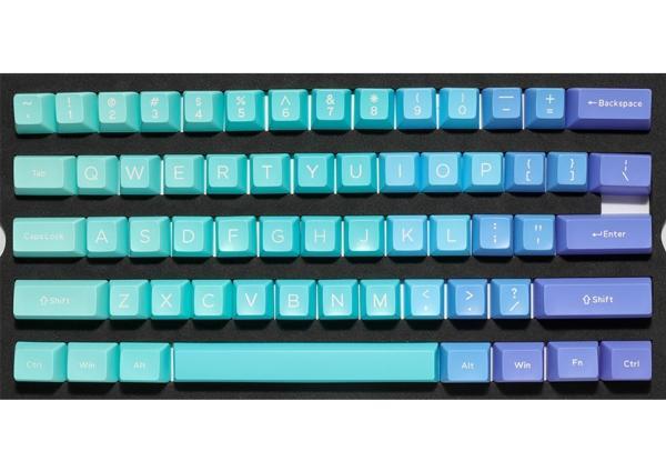 Ducky Azure, Tastaturhætte, Abs, Flerfarvet