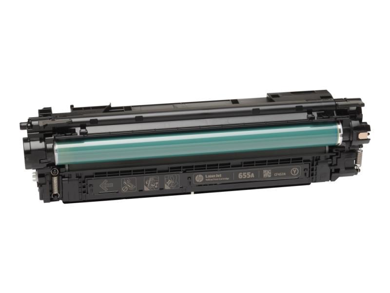 Hp 655A - Gul - Original - Laserjet - Tonerpatron (Cf452a) - For Color Laserjet Managed Flow Mfp M681  Laserjet Enterprise Flow Mfp M681, Mfp M682
