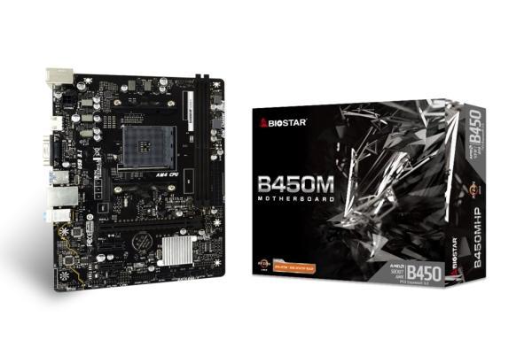 Biostar B450mhp, Amd, Stik Am4, Amd Athlon, Amd Ryzen™ 3, Amd Ryzen™ 5, Amd Ryzen™ 7, 3Rd Generation Amd Ryzen™ 9, Amd..., Ddr4-Sdram, 64 Gb, Dimm