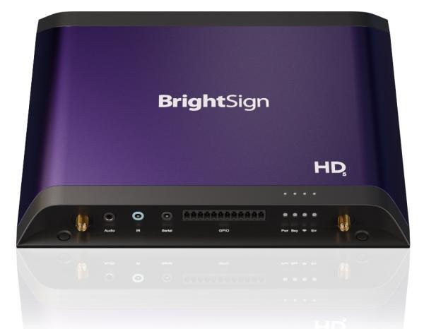 Brightsign Hd225 Digital Signage Media Player (4K Ultrahd, Hdmi, Lan, Microsd)