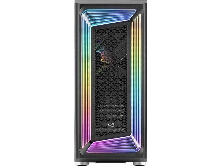 Aerocool Interstellar, Midi Tower, Pc, Sort, Atx, Micro Atx, Mini-Itx, Abs, 16,3 Cm