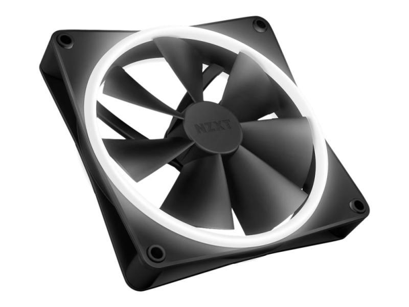 Nzxt F Series F140 Rgb Duo - Indsats Med Blæser - 140 Mm - Sort