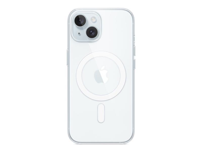 Apple - Bagsidecover Til Mobiltelefon - Magsafe-Kompatibilitet - Polykarbonat - Klar - For Iphone 15