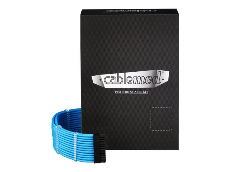 Cablemod C-Series Pro Modmesh Rm Black Label, Rmi & Rmx - Strømkabelpakke - Lyseblå