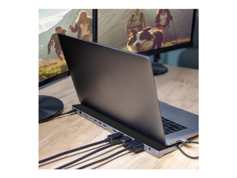 J5create Jcd543 - Dockingstation - Usb-C 3.1 Gen 1 - Vga, 2 X Hdmi, Dp - 1Gbe