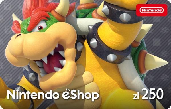 Nintendo Nintendo Eshop Kod Doadowujcy 250 Z