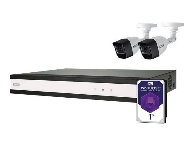 Abus Tvvr33622t - Dvr + Kamera(Er) - Trådet (Lan 10/100) - 6 Kanaler - 1 X 1 Tb - 2 Kamera(Er) - Cmos