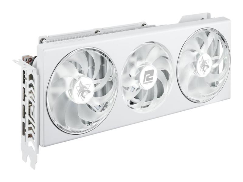 Powercolor Hellhound Radeon Rx 7800 Xt - Spectral White Edition - Grafikkort - Radeon Rx 7800 Xt - 16 Gb Gddr6 - Pcie 4.0 - Hdmi, 3 X Displayport - H