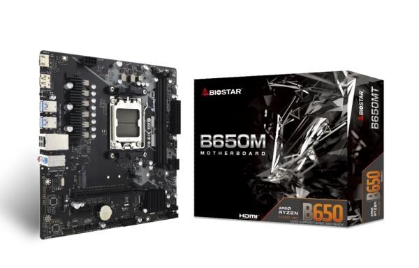 Biostar B650mt - Bundkort - Socket Am5 - Amd B650 Chipset - Onboard Grafik (Cpu Påkrævet)