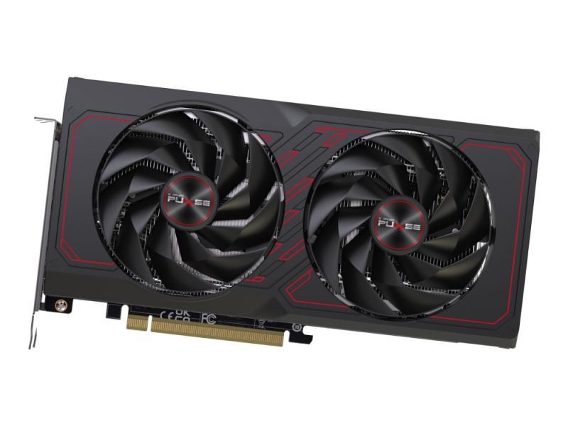Sapphire Pulse Radeon Rx 7600 Xt 16Gb - Grafikkort - Radeon Rx 7600 Xt - 16 Gb Gddr6 - Pcie 4.0 X8 - 2 X Hdmi, 2 X Displayport