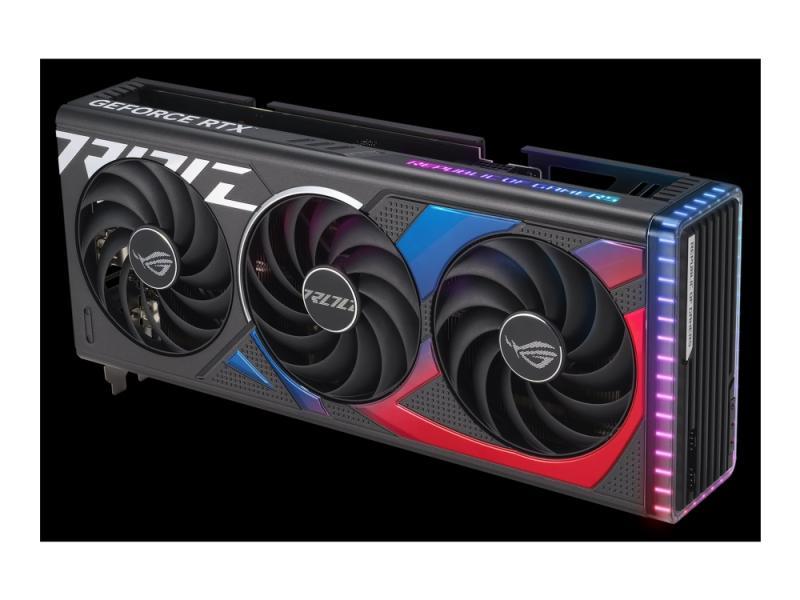 Asus Rog Strix Geforce Rtx 4070 Super 12Gb - Grafikkort - Geforce Rtx 4070 Super - 12 Gb Gddr6x - Pcie 4.0 - 2 X Hdmi, 3 X Displayport - Boks