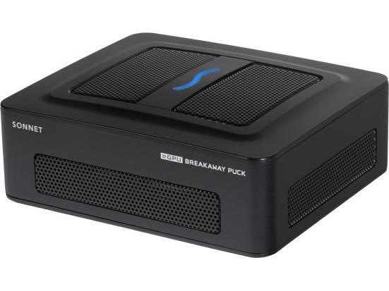 Sonnet Egpu Breakaway Puck Radeon Rx 5500 Xt, Ledningsført, Thunderbolt 3, 2.0B, Sort, 4K Ultra Hd, Vekselstrøm, Dc