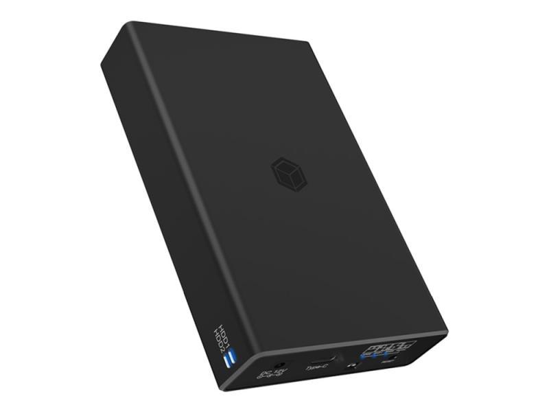 Icy Box Ib-Rd2253-C31 - Harddisk-Array - 2 Bays (Sata-600) - Hdd - Usb 3.2 Gen 2 (Ekstern)
