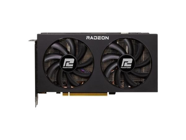 Powercolor Fighter Radeon Rx 7600 Xt - Grafikkort - Radeon Rx 7600 Xt - 16 Gb Gddr6 - Pcie 4.0 X8 - Hdmi, 3 X Displayport - Boks