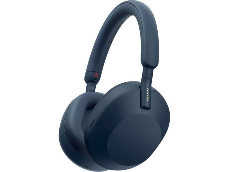 Sony Wh-1000Xm5, Kabel & Trådløs, Opkald/Musik, 4 - 40000 Hz, 250 G, Headset, Blå