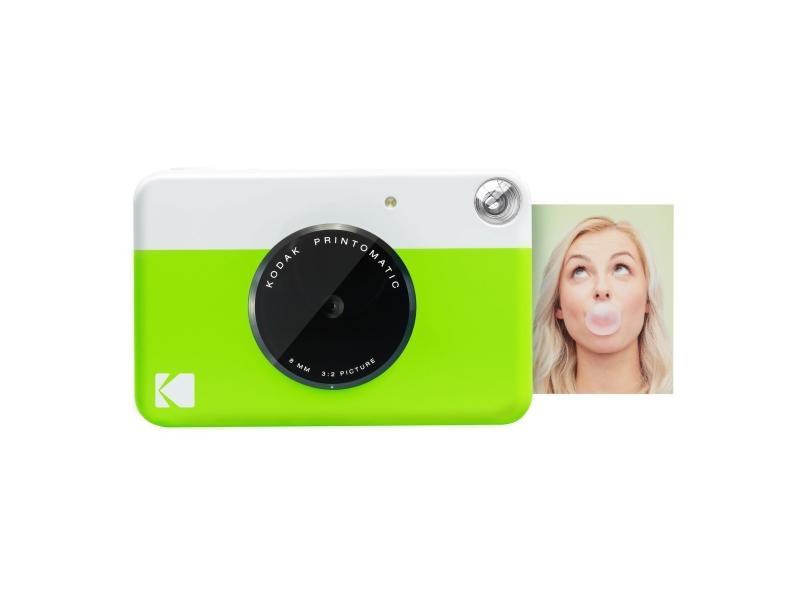 Kodak Printomatic, 50,8 X 76,2 Mm, Grøn, Hvid, Automatisk, Microsd (Transflash), Automatisk, Automatisk, Blitz Fra, Flash Til